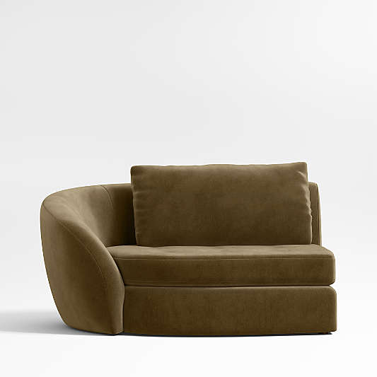 Sinuous Left Arm Chair by Athena Calderone