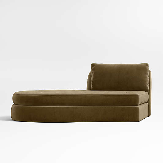 Sinuous Left Arm Chaise Lounge by Athena Calderone