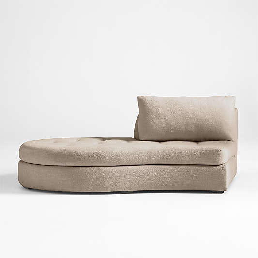 Sinuous Left Arm Chaise Lounge by Athena Calderone