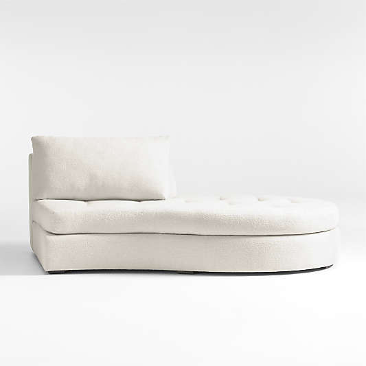 Sinuous Right Arm Chaise Lounge by Athena Calderone