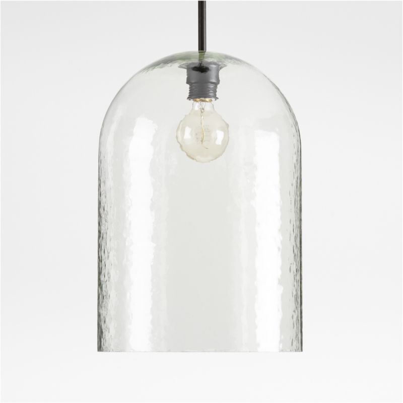 Sirocco Medium Ripple Glass Pendant Light - image 0 of 9