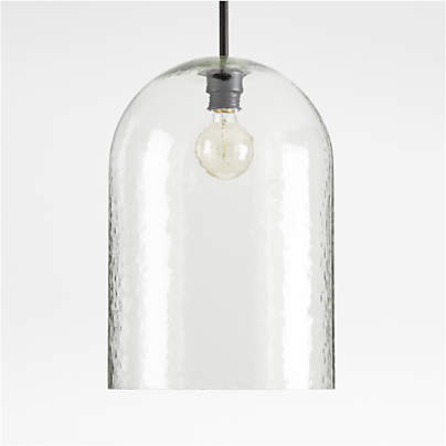 Sirocco Medium Ripple Glass Pendant Light