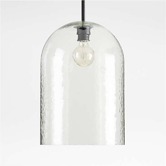 Sirocco Medium Ripple Glass Pendant Light