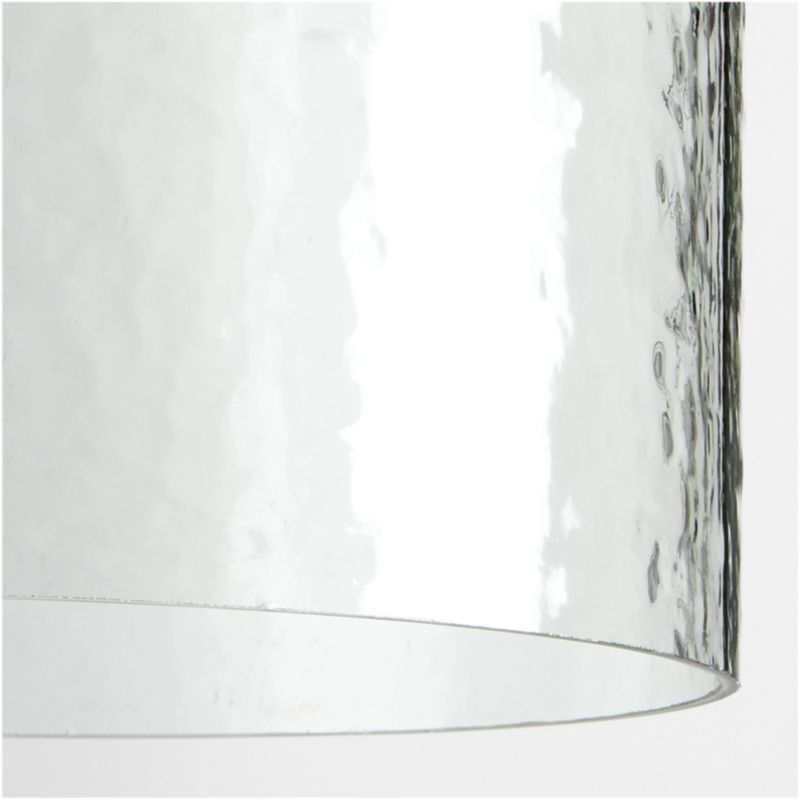 Sirocco Medium Ripple Glass Pendant Light - image 6 of 9