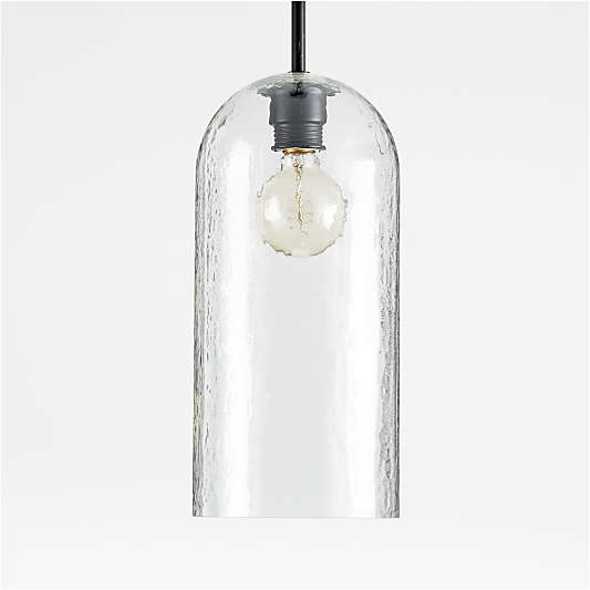 Sirocco Small Ripple Glass Pendant Light