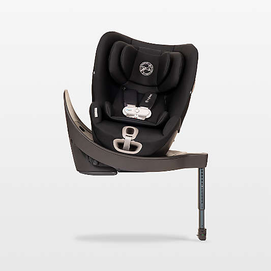 CYBEX Moon Black Sirona S Baby Car Seat with SensorSafe