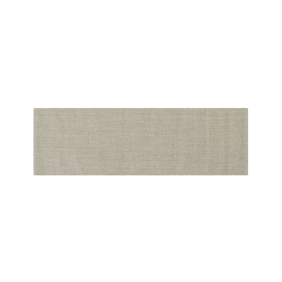 Sisal Dove Grey 2.5'x8' Rug Runner + Reviews Crate & Barrel
