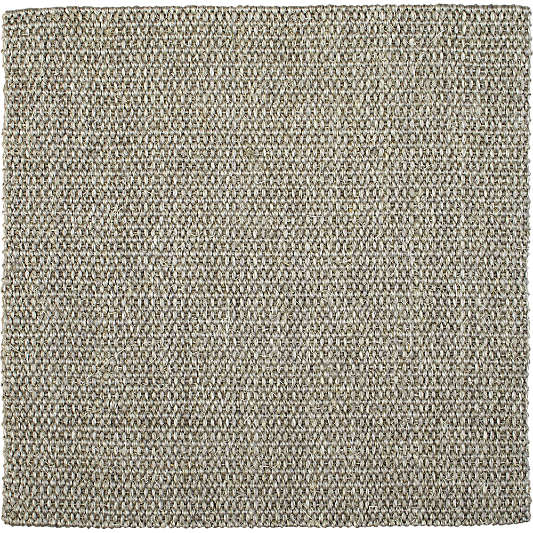 Sisal Dove Grey 12" sq. Rug Swatch