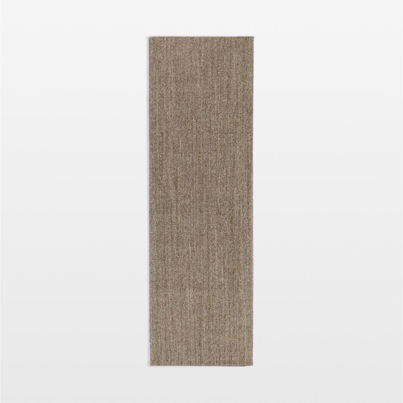 Sisal Grey Runner Rug 2'10"x9' - image 0 of 9