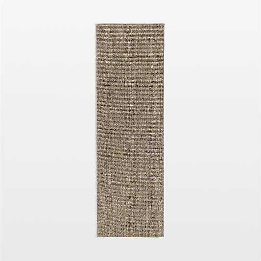 Sisal Grey Runner Rug 2'10"x9'