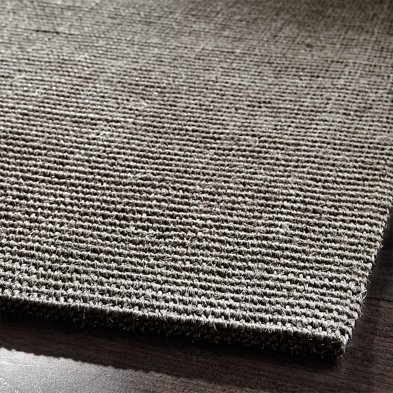Sisal Grey Area Rug Crate & Barrel Canada