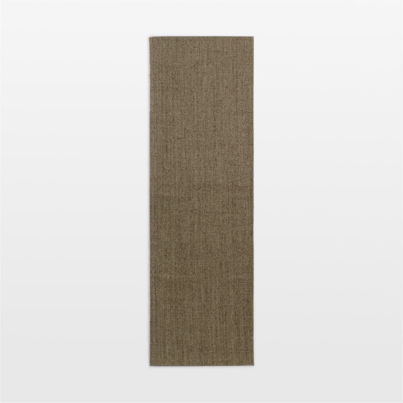 Sisal Heritage Taupe Runner Rug 2'10"x9' - image 0 of 9