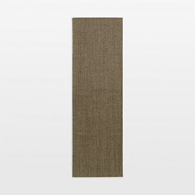 View Sisal Heritage Taupe Runner Rug 2'10"x9' details