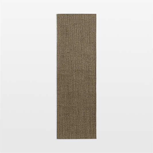Sisal Heritage Taupe Runner Rug 2'10"x9'