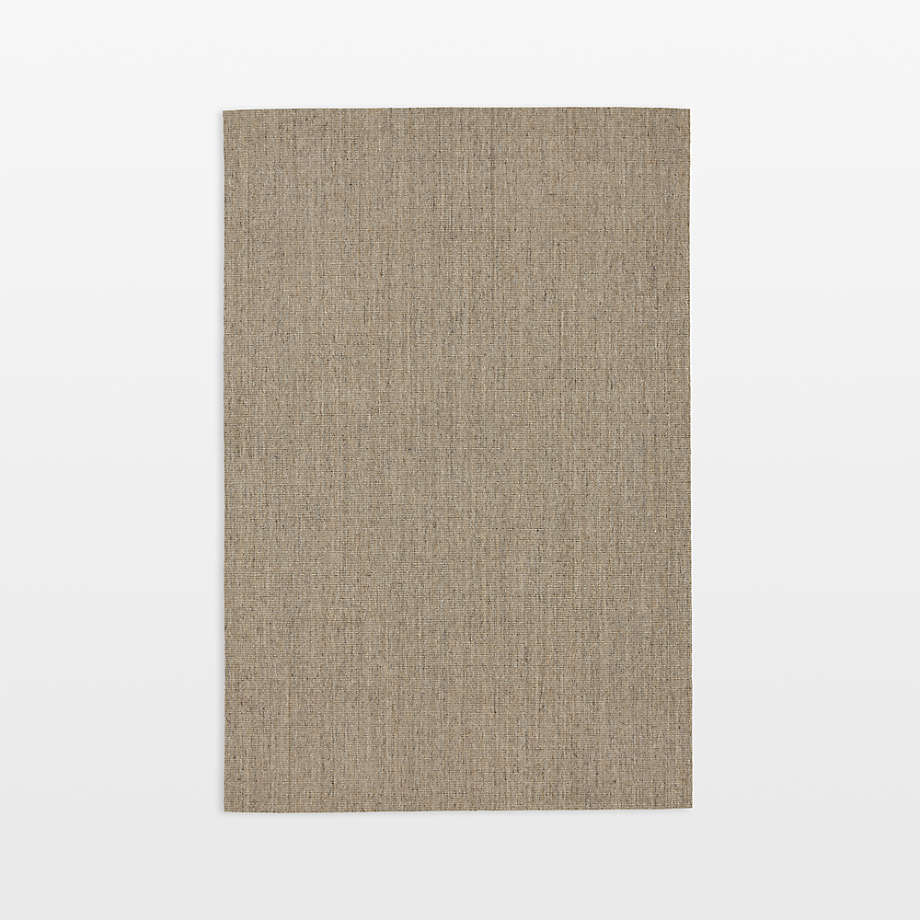 Sisal Heritage Taupe Area Rug 2'x3' + Reviews Crate & Barrel