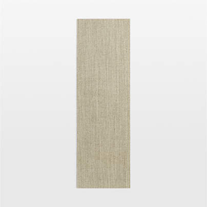 Sisal Linen Beige Runner Rug 2'10"x9'