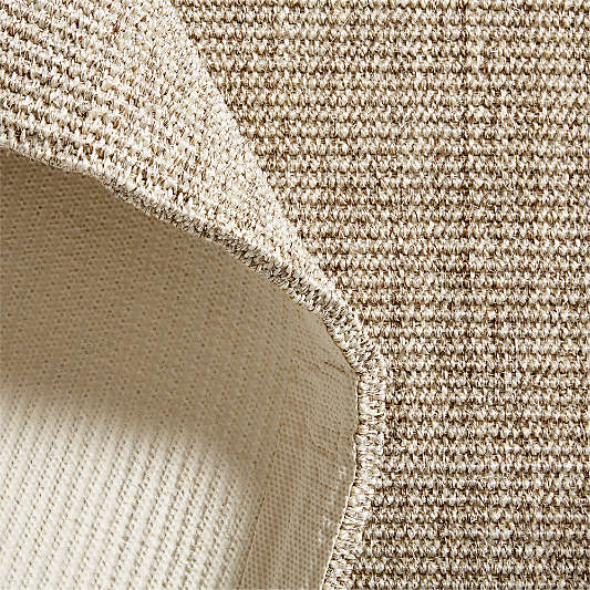 Sisal Linen Beige Rug Swatch 12"x18"