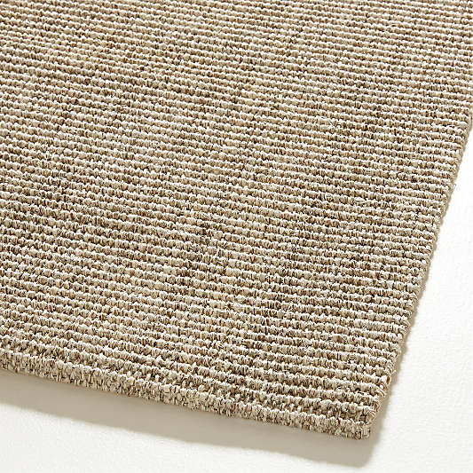 Sisal Linen Beige Area Rug 6'x9'