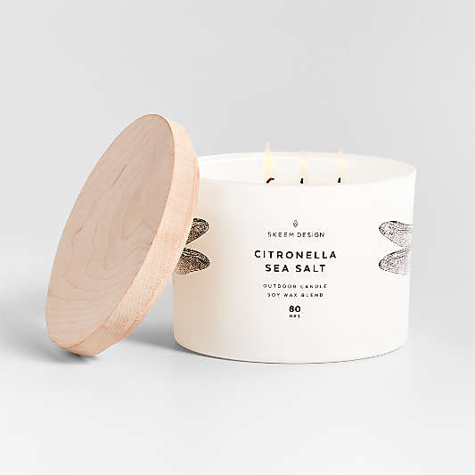 Skeem Sea Salt Citronella Candle