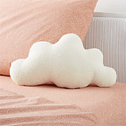 Sky High Cloud Kids Throw Pillow by Leanne Ford