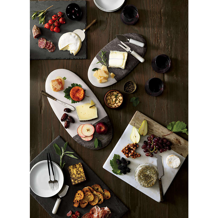 Marble Cheese Knives, Set of 3 + Reviews | Crate & Barrel