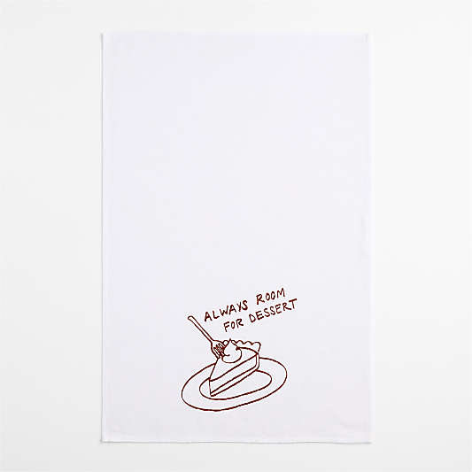 Slice of Pie Organic Cotton Dish Towel