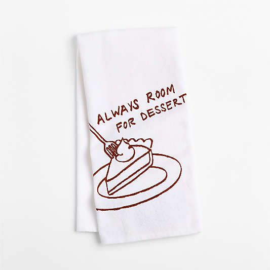 Slice of Pie Organic Cotton Dish Towel