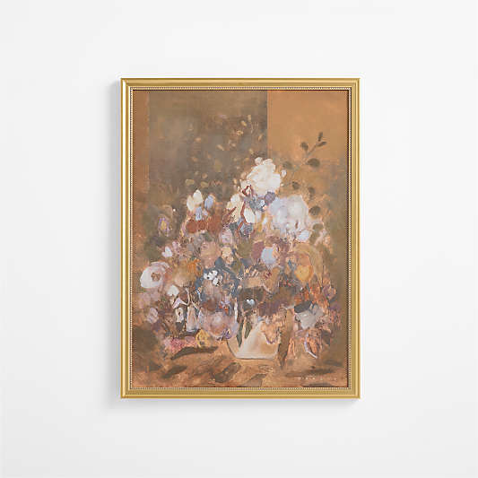 "Select A Vase" by Maggie Macdonald 30" x 40" Framed Wall Art Print