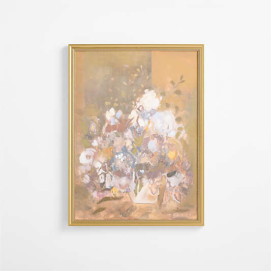 "Select A Vase" by Maggie Macdonald 30" x 40" Framed Wall Art Print