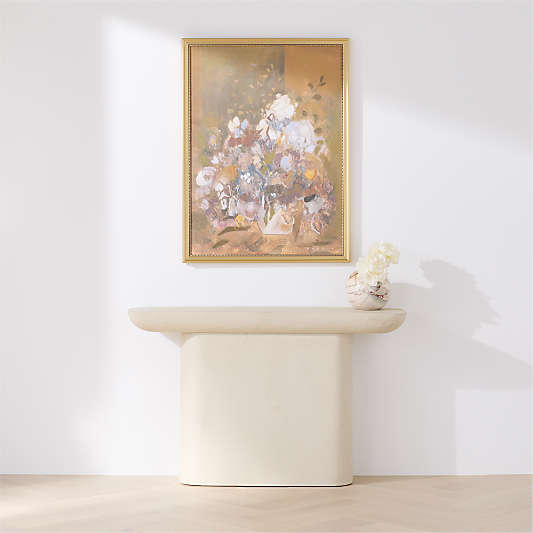 "Select A Vase" by Maggie Macdonald 30" x 40" Framed Wall Art Print