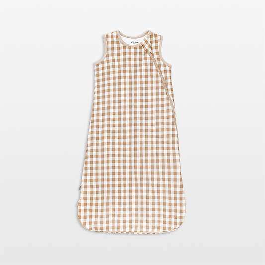 Kyte Baby Small Brown Gingham Sleep Bag 1.0