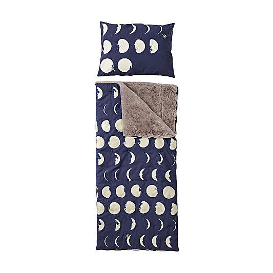 Celestial Blue Sleeping Bag and Pillowcase