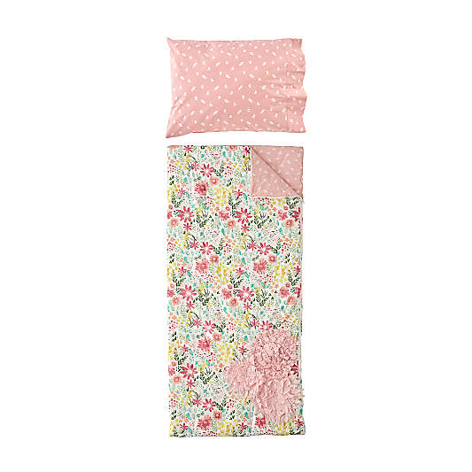 Garden Bed Sleeping Bag and Pillowcase