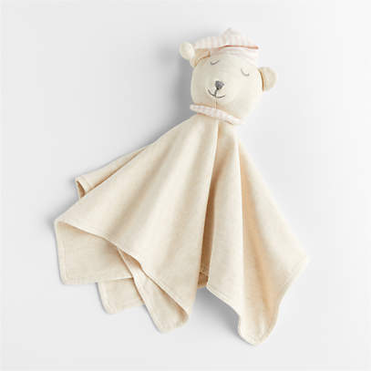 Sleepy Bear Modern Baby Lovey Blanket + Reviews