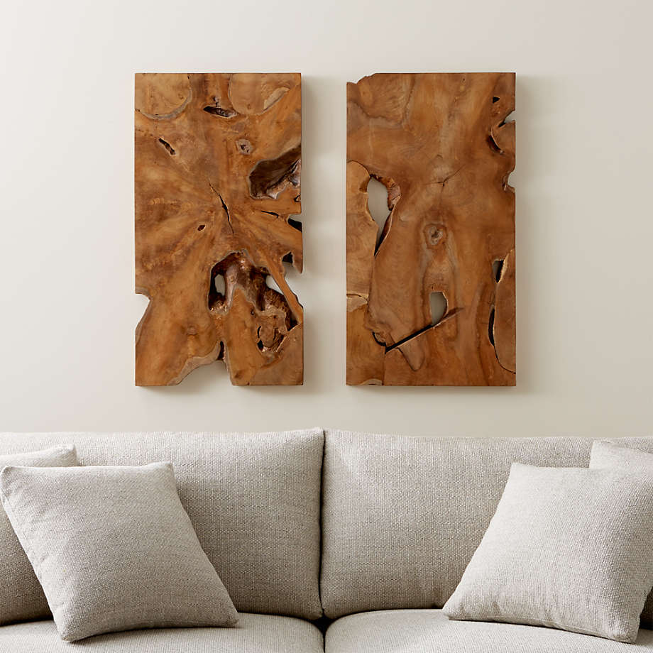 Teak Wall Art