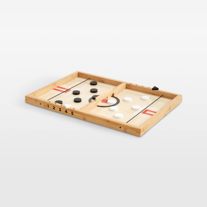 Wonder & Wise by Asweets Sling-a-Ling Wooden Kids Table Hockey Game - image 0 of 6