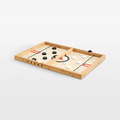 Wonder & Wise by Asweets Sling-a-Ling Wooden Kids Table Hockey Game