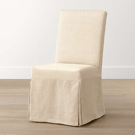 Slip Linen Slipcovered Dining Chair