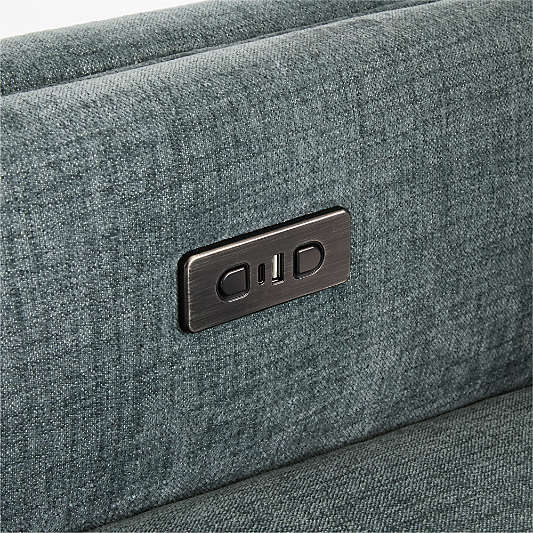 Sloane Forest Green Swivel Glider Power Recliner Nursery Chair