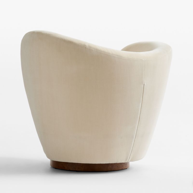 Salon Swivel Accent Chair by Laura Harrier and Tiffany Howell - image 3 of 6