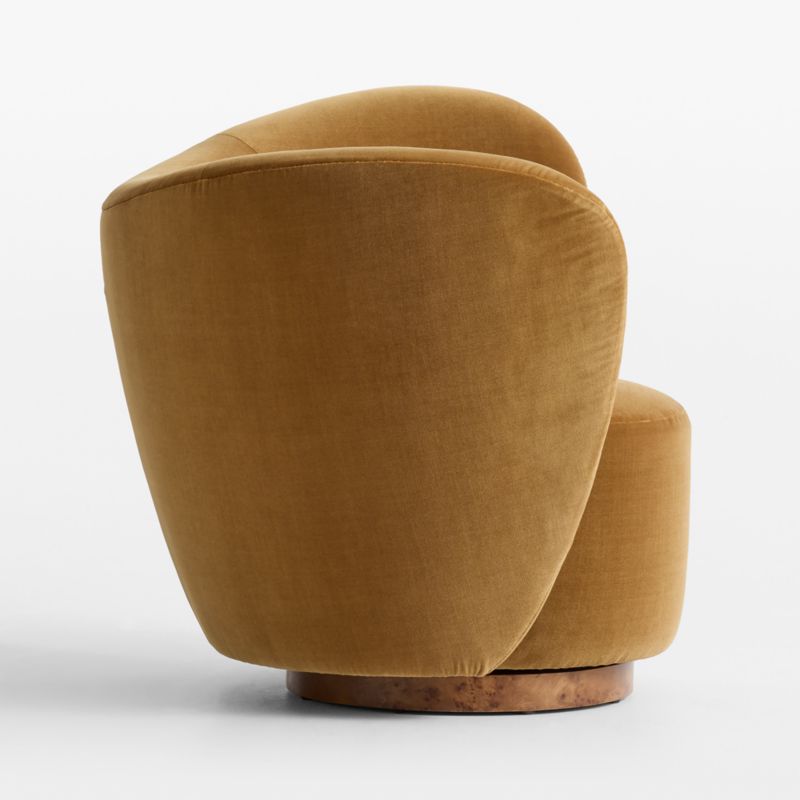 Salon Swivel Accent Chair by Laura Harrier and Tiffany Howell - image 4 of 7