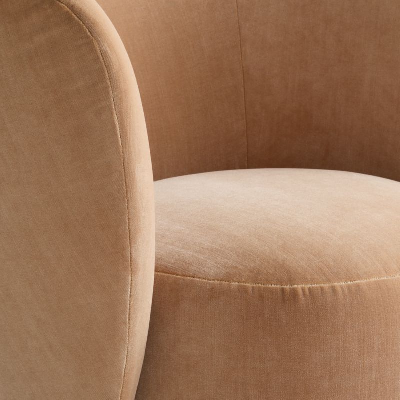 Salon Swivel Accent Chair by Laura Harrier and Tiffany Howell - image 6 of 7