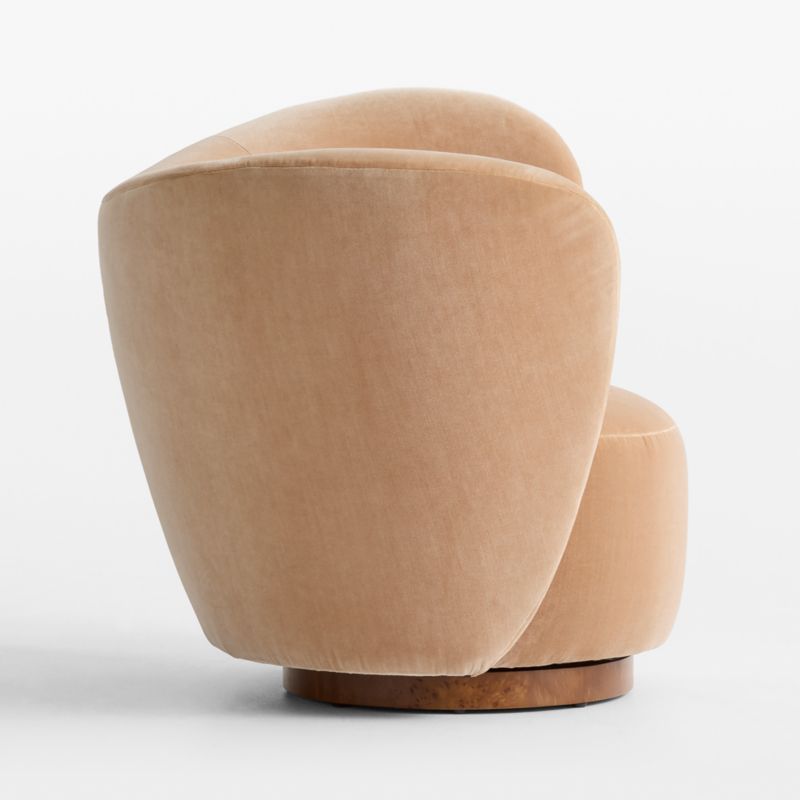 Salon Swivel Accent Chair by Laura Harrier and Tiffany Howell - image 4 of 7