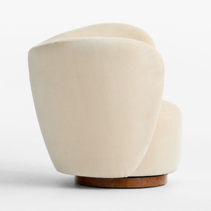 Salon Swivel Accent Chair by Laura Harrier and Tiffany Howell - image 2 of 6