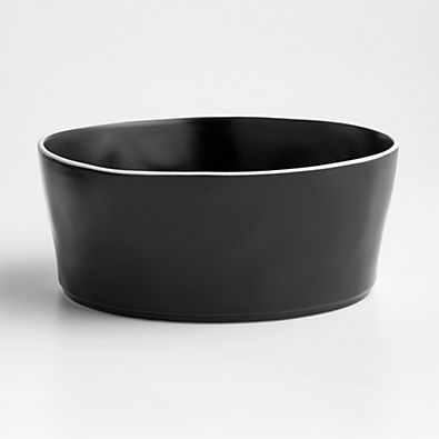View Sloan Black Serving Bowl details