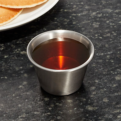 View Stainless Steel Small Condiment/Prep Cups, Set of 8 details