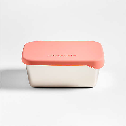 Pink Stainless Steel Small Food Container