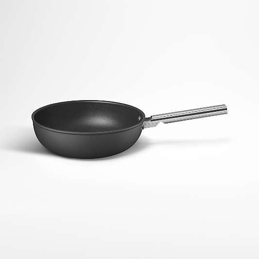 SMEG Black 12" Non-Stick Wok