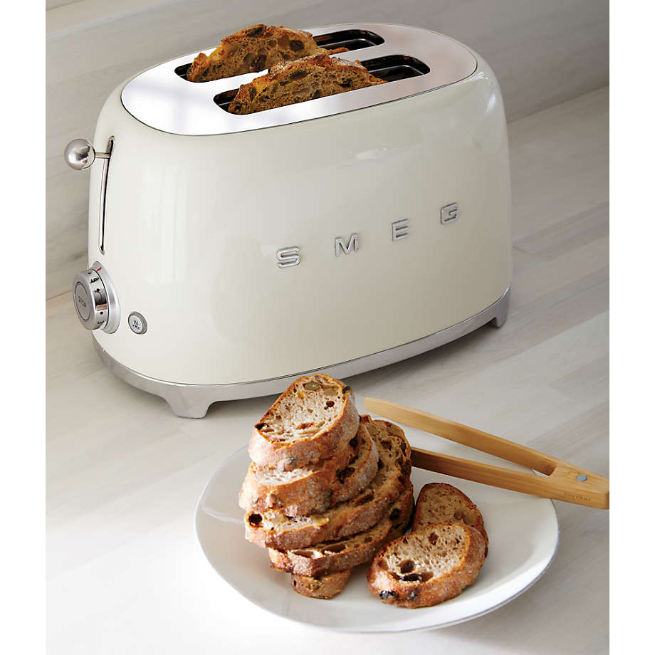 Cream 2 slice clearance toaster