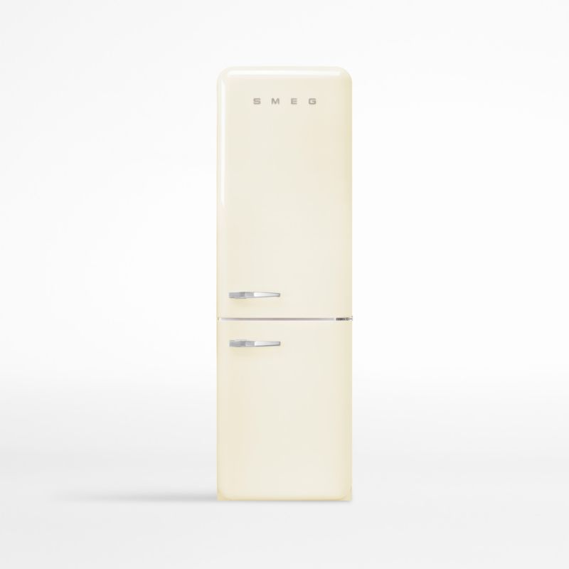 Smeg Cream Two-Door Right-Hinge Refrigerator